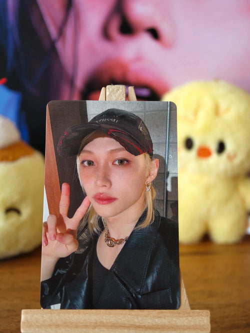 Stray Kids Felix Hollow Photocard (CD Shop Lucky Draw), front portrait