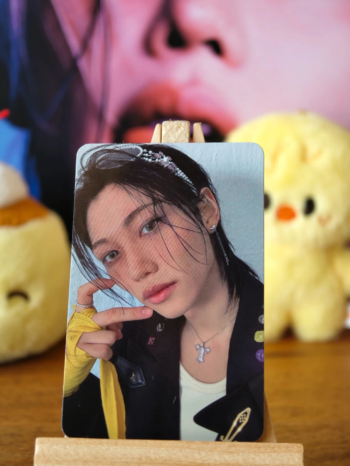 Stray Kids Felix KARMA Photocard (Accordion POB), front portrait