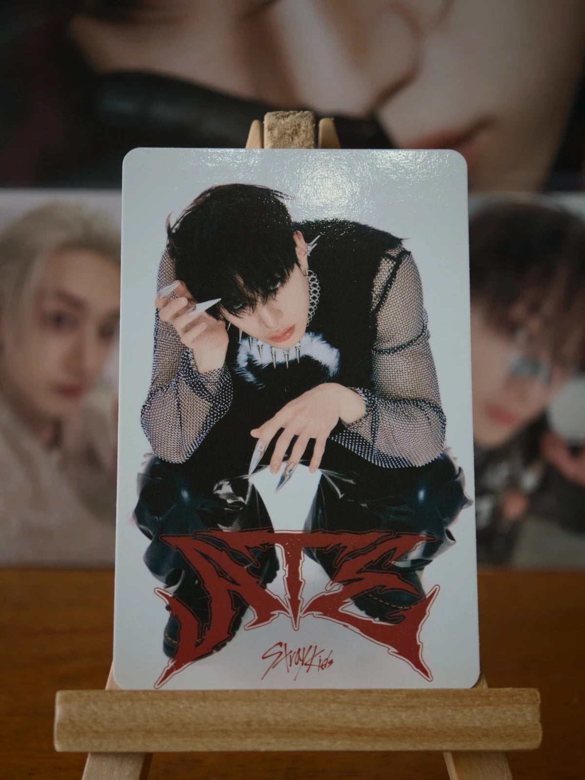 Stray Kids Bang Chan ATE Photocard (NEMO B Set Card), front portrait