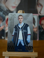 Stray Kids Hyunjin dominATE in Japan Stadium 2025 Photocard (Random Trading Card, Regular Design), front portrait