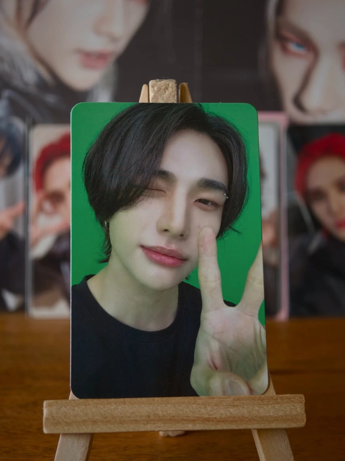 Stray Kids Hyunjin ATE Photocard (Accordion POB), front portrait