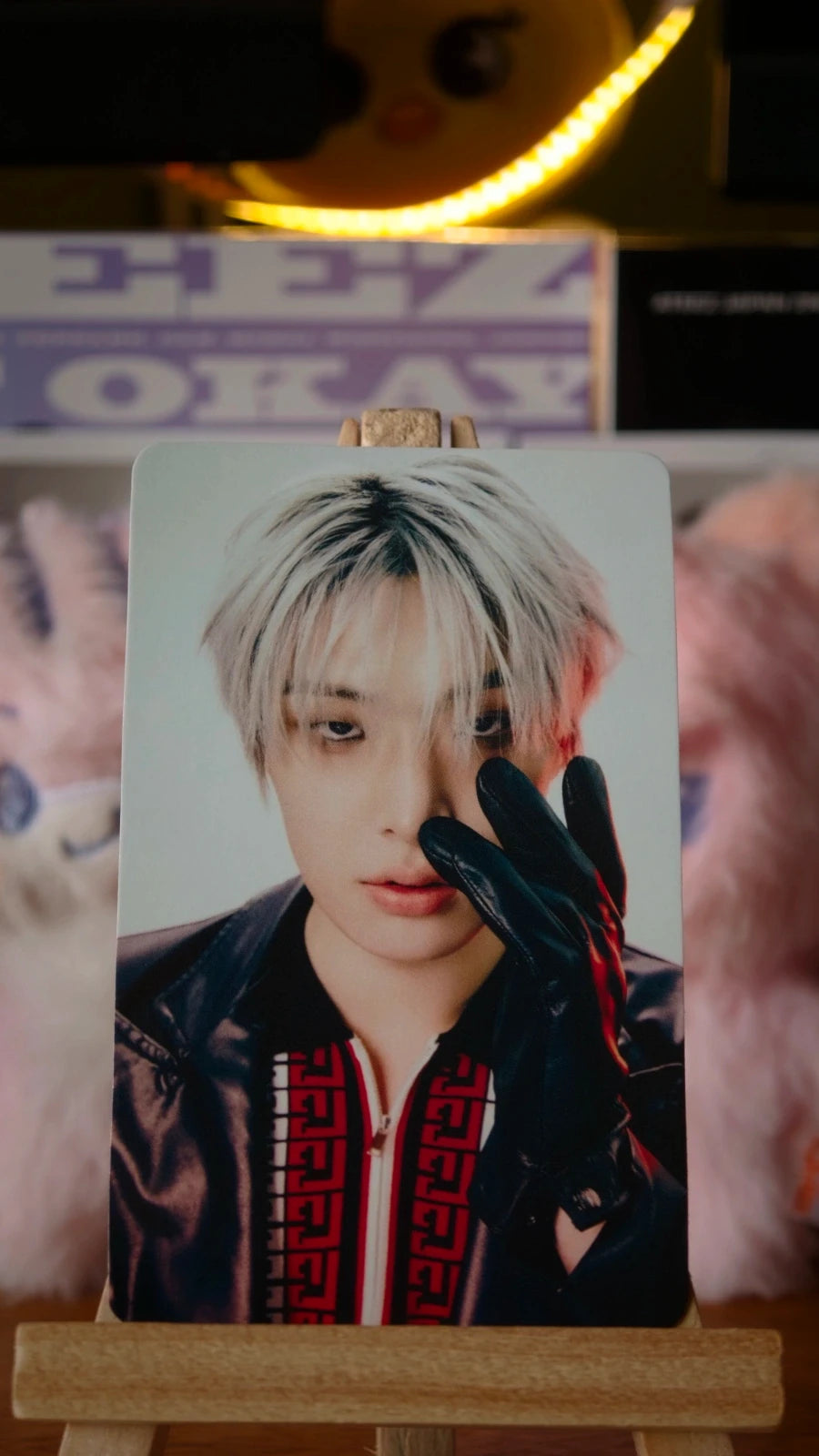 ATEEZ Mingi BAD (Japanese Ver.) Photocard (Tower Records POB), front portrait