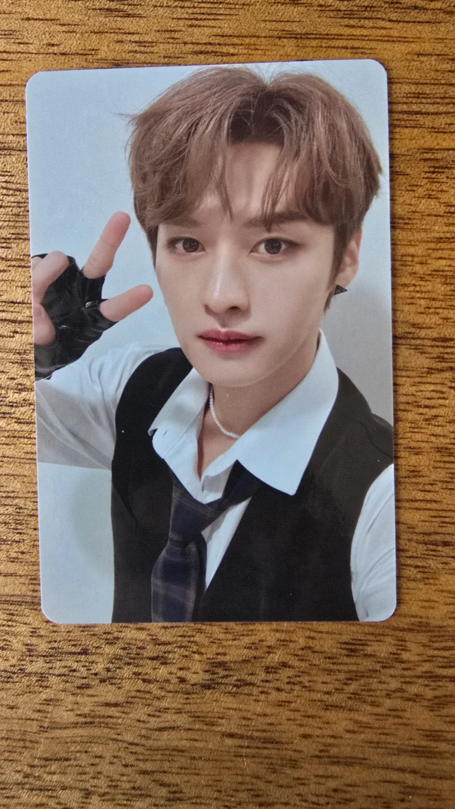 Stray Kids Lee Know Christmas EveL Photocard (Album POB), front portrait