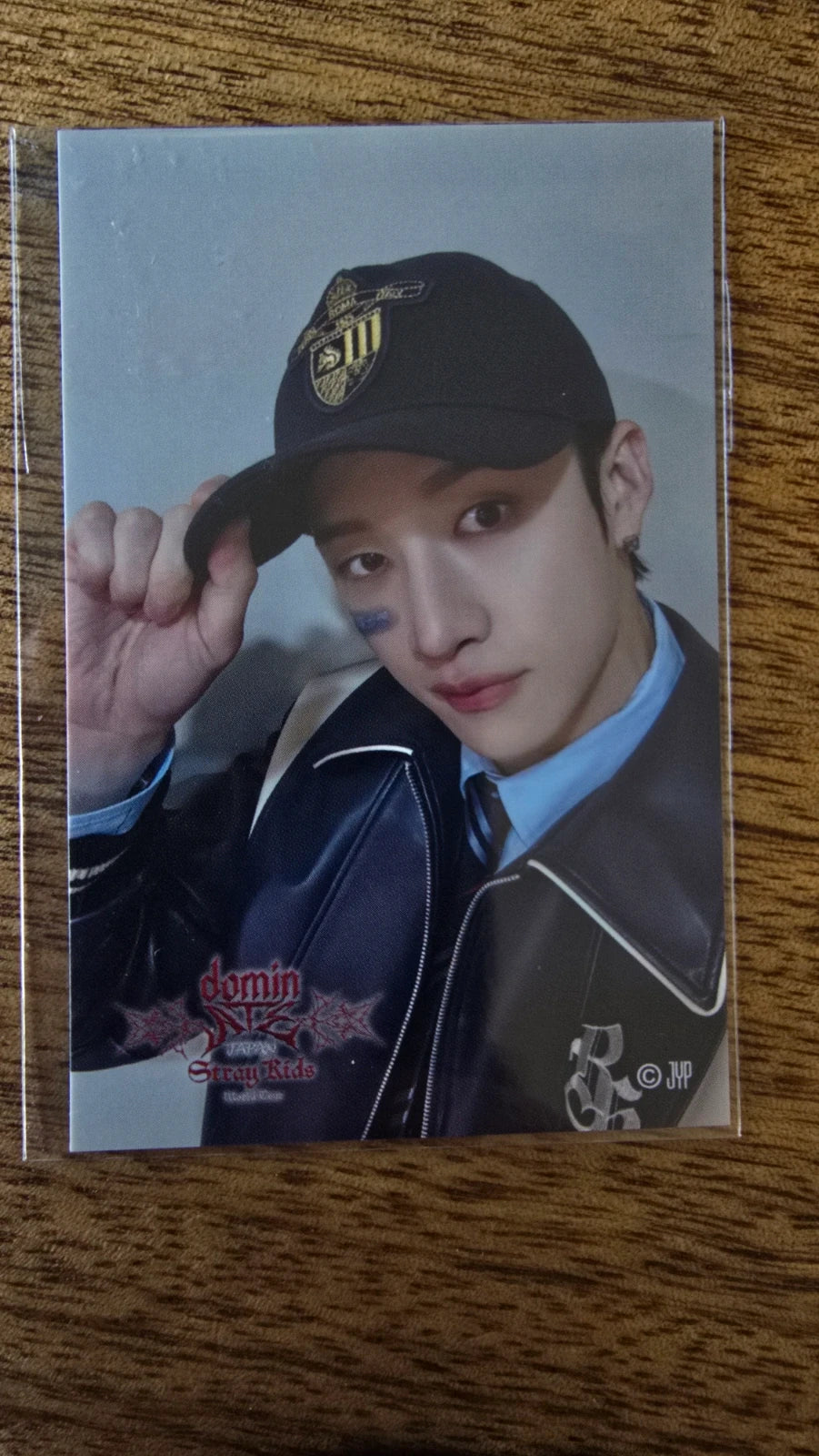 Stray Kids Bang Chan dominATE in Japan Stadium 2025 Photo Sticker (Online Lottery, B Design), front of photo sticker