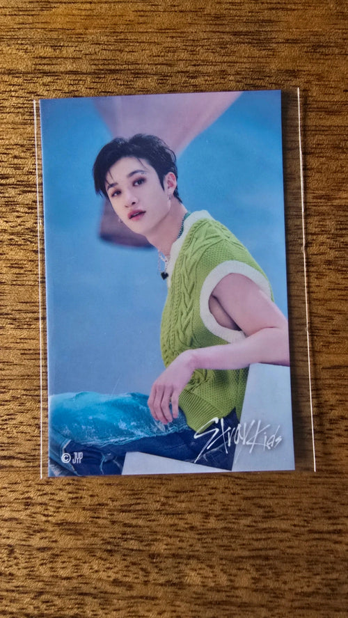 Stray Kids Bang Chan 5-STAR Dome Tour 2023 Photo Sticker (Online Lottery A), front of photo sticker