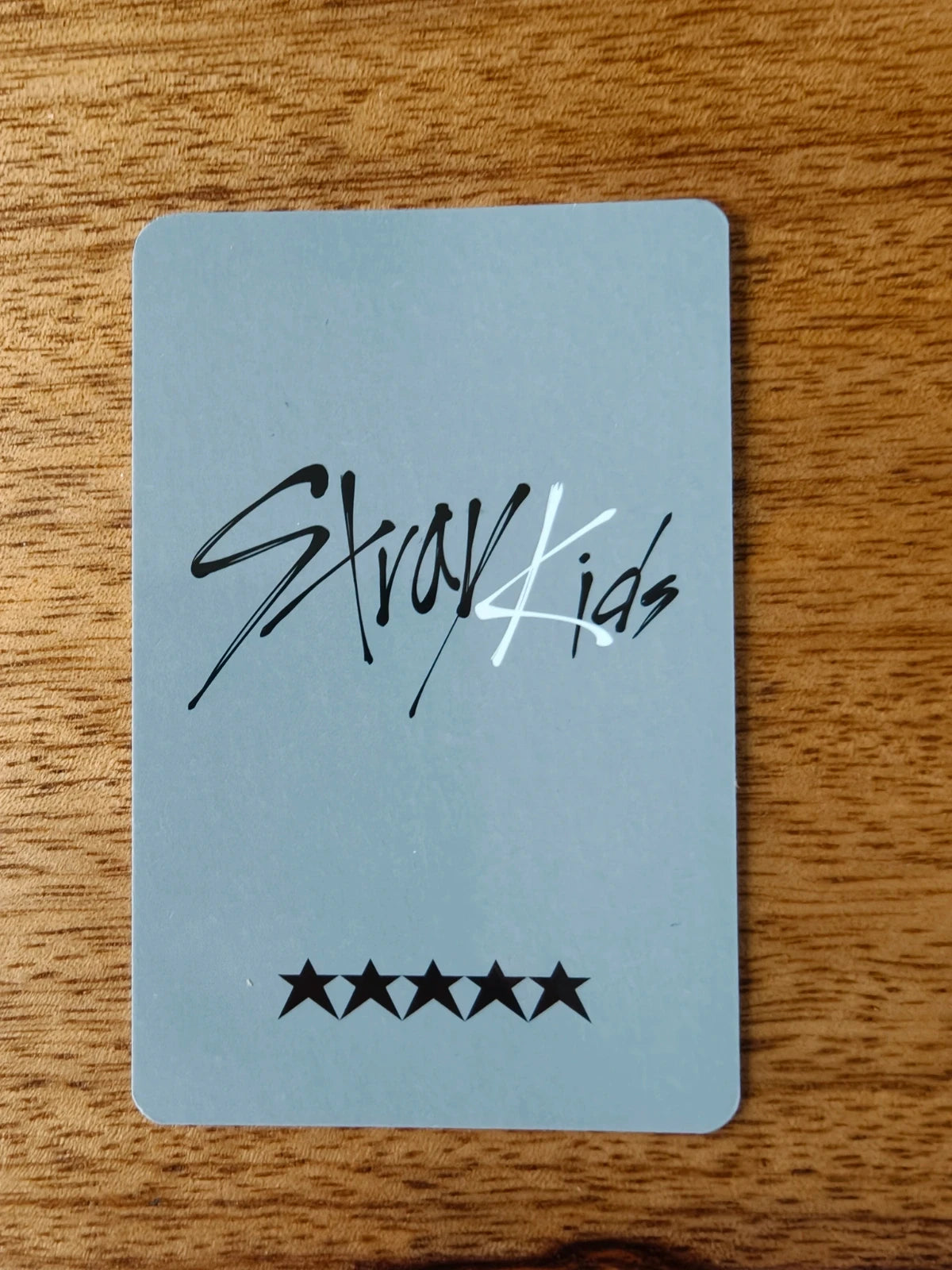 Stray Kids Han 5-STAR Photocard (KTOWN4U POB), reverse of photocard