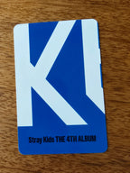 Stray Kids Han KARMA Photocard (SKZOO Set Card), reverse of photocard