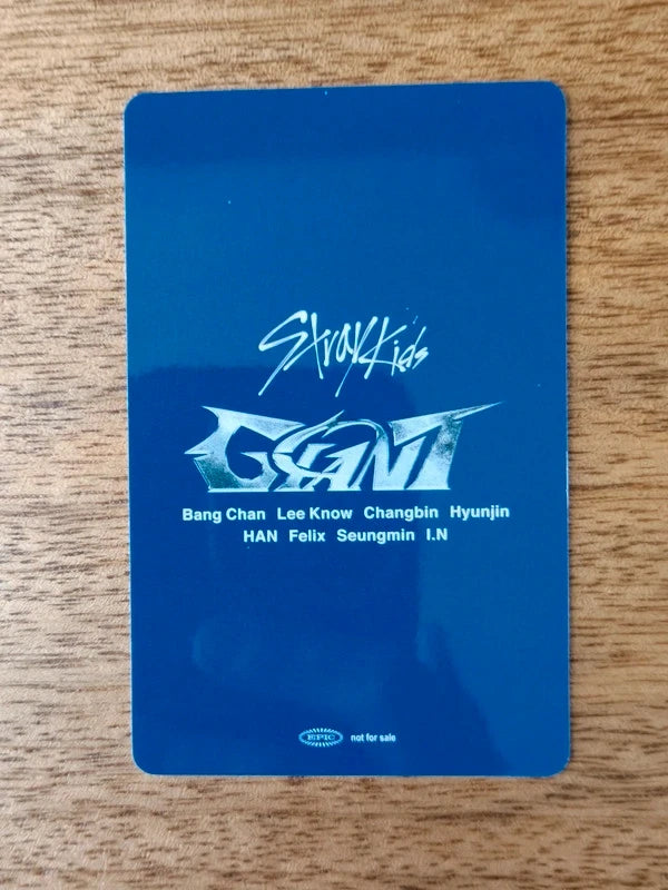 Stray Kids Felix GIANT Photocard (dominATE JAPAN Tokyo B), reverse of photocard