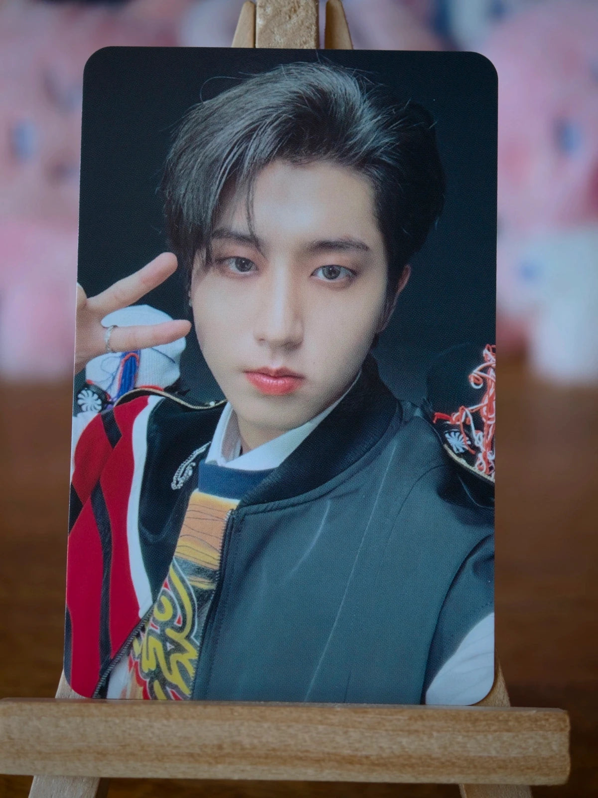 Stray Kids Han ROCK-STAR Photocard (A Design) — front