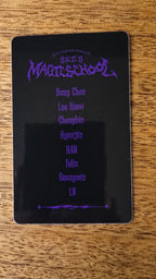 Stray Kids Bang Chan SKZ'S MAGIC SCHOOL Photocard (Online Benefit) — reverse