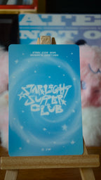 Stray Kids Bang Chan STARLIGHT SUPPER CLUB Photocard (Photocard Inclusion) — reverse design