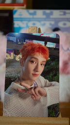 Stray Kids Bang Chan NOEASY Photocard (D Design) — front