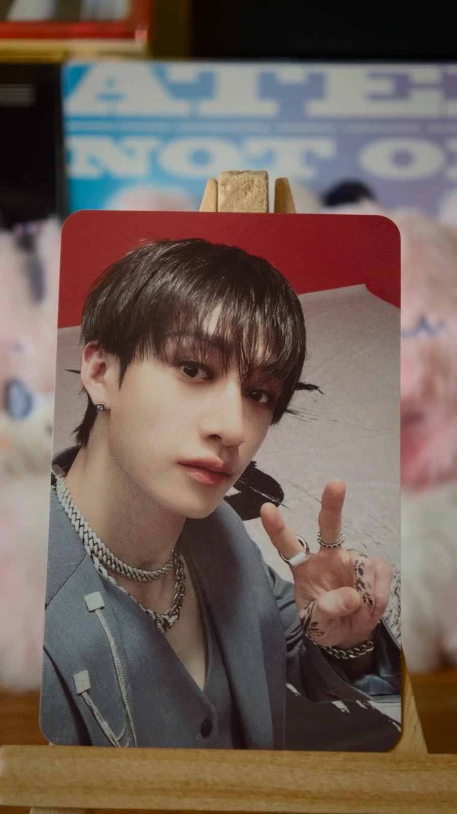 Stray Kids Bang Chan HOP Photocard (HIPTAPE Ver., Limited) — front