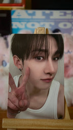 Stray Kids Bang Chan ATE Photocard (Tower Records POB) — front