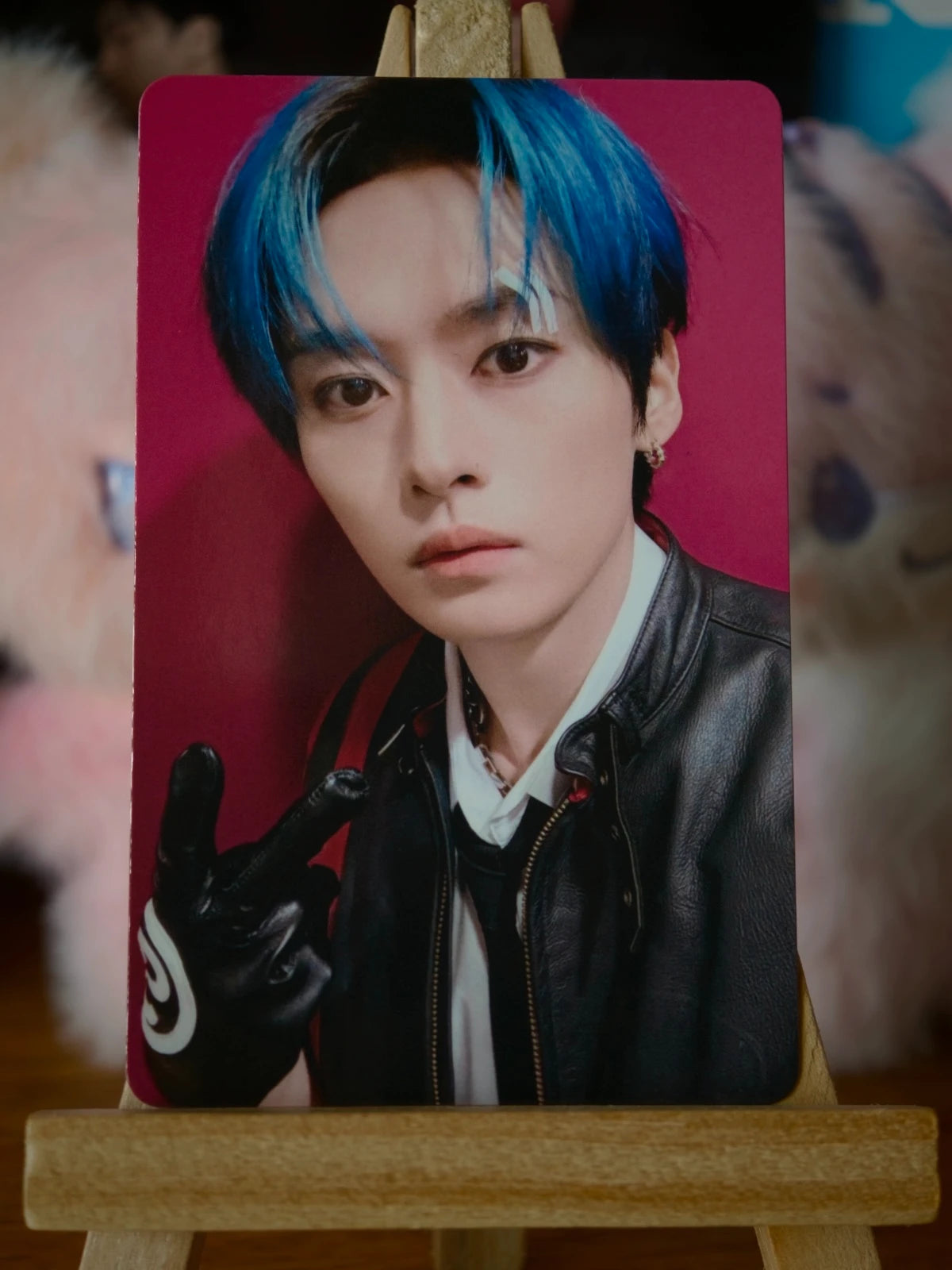Stray Kids Lee Know KARMA Photocard (KMStation Round 3 Benefit) — front