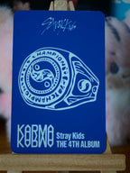 Stray Kids Lee Know KARMA Photocard (Accordion POB) — reverse