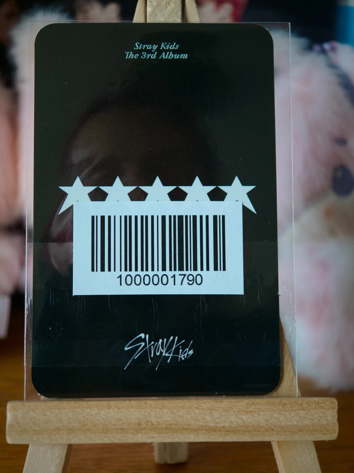 Stray Kids Lee Know 5-STAR Photocard (JYP SHOP POB) — reverse