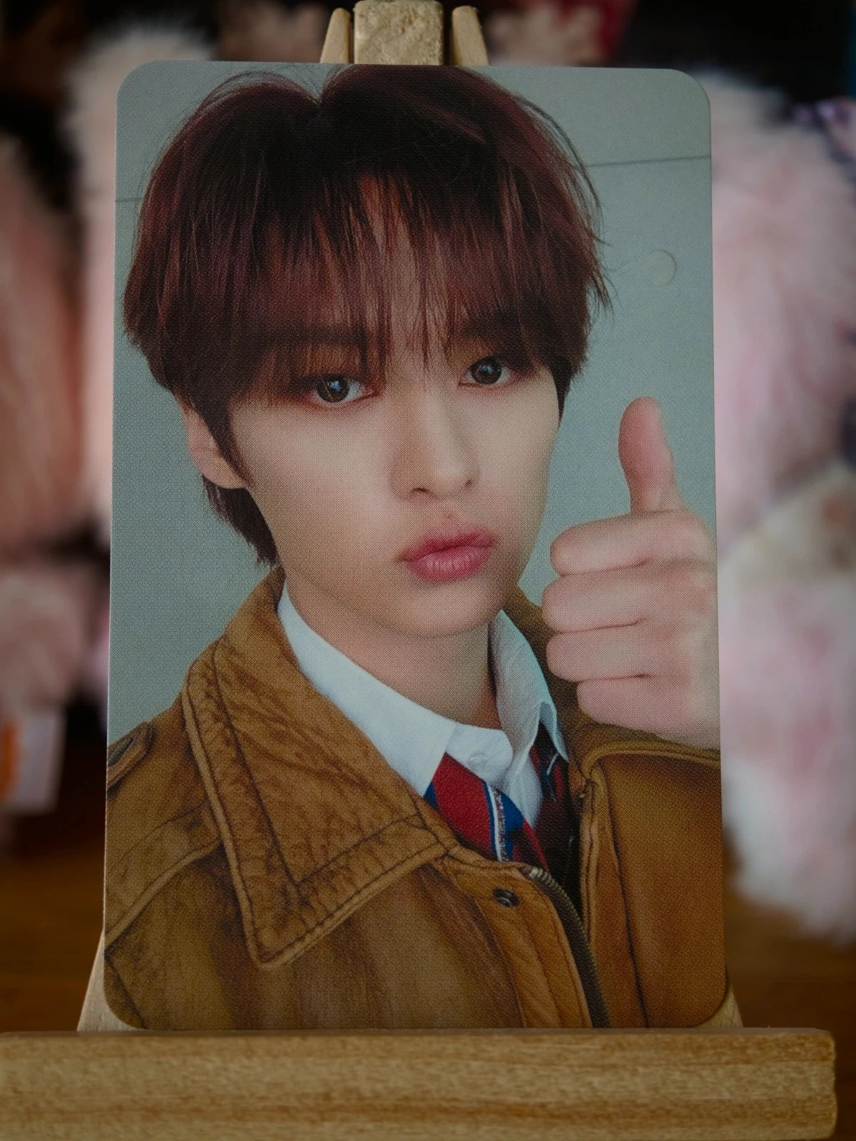 Stray Kids Lee Know Social Path / Super Bowl Photocard (CD Shop Lucky Draw) — front