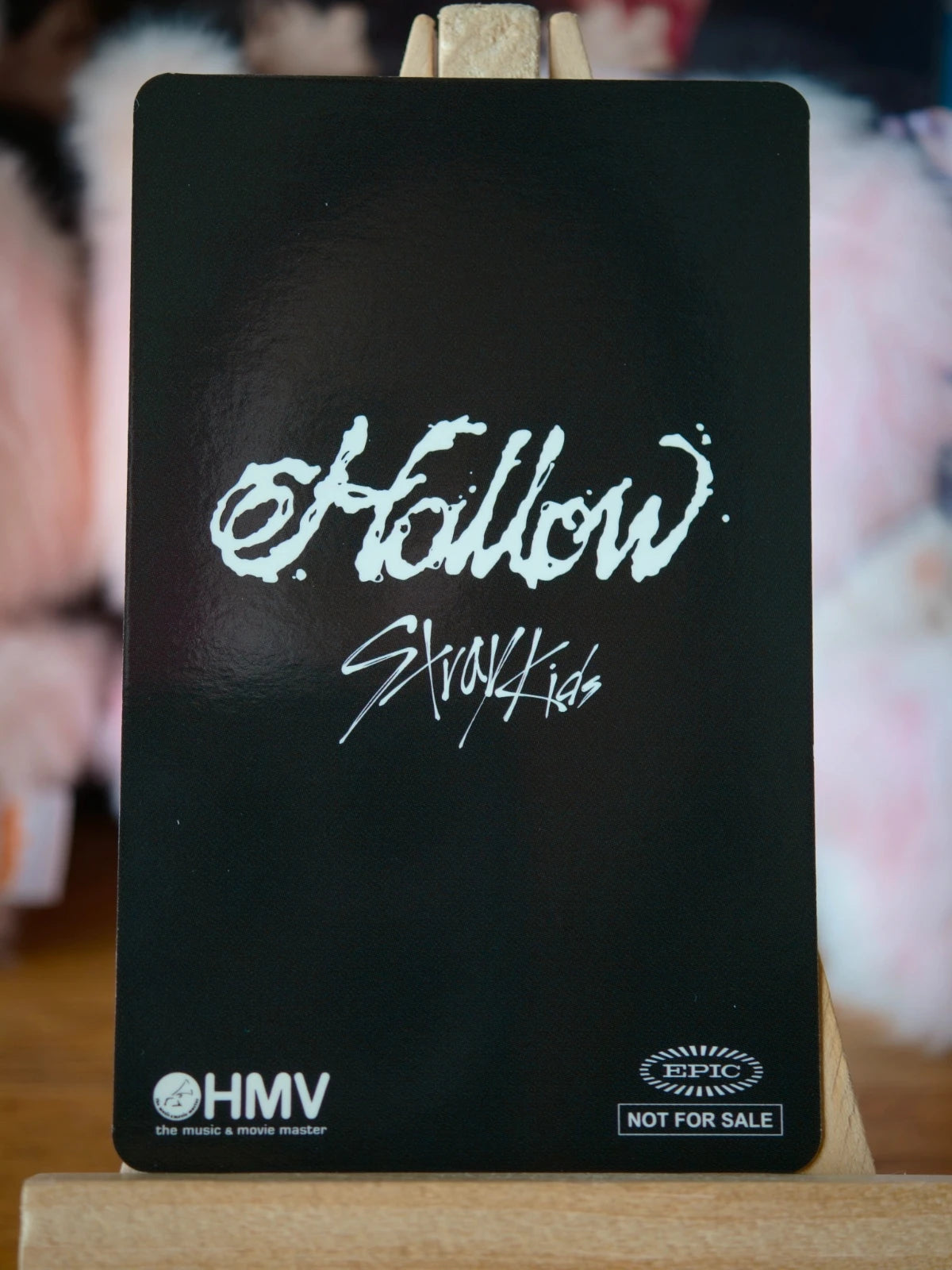 Stray Kids Lee Know Hollow Photocard (HMV POB) — reverse
