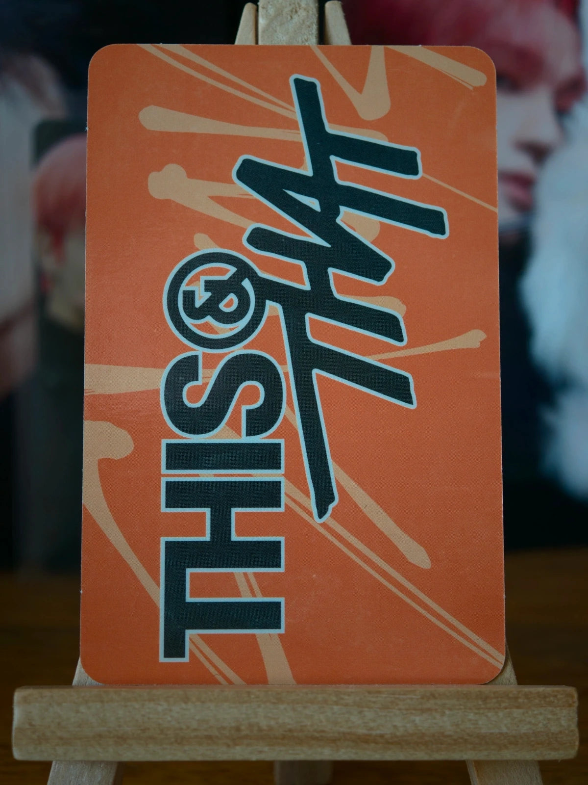 Stray Kids Lee Know & Han THIS & THAT Unit Photocard (THAT Ver.), reverse of photocard