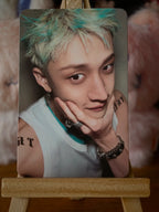 Stray Kids Bang Chan THIS & THAT Photocard (THAT Ver.), front of photocard