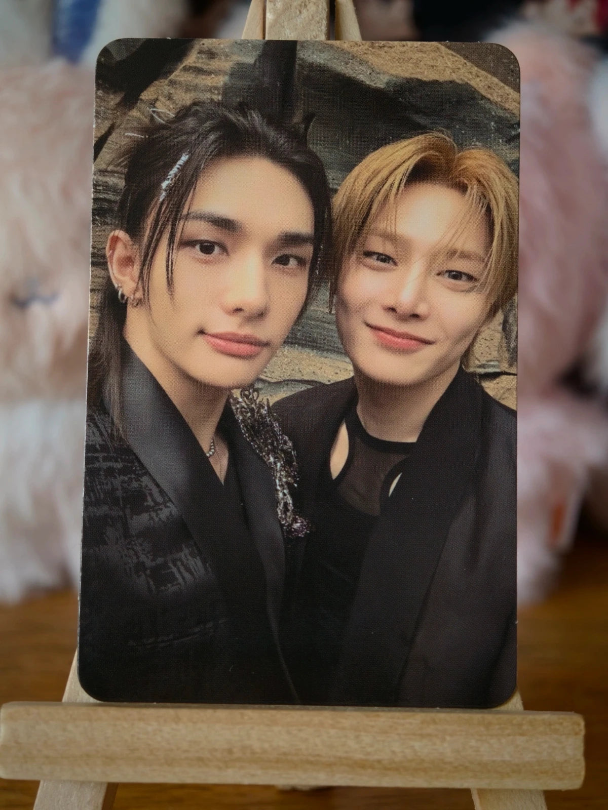 Stray Kids Hyunjin & I.N THIS & THAT Unit Photocard (THIS Ver.), front of photocard