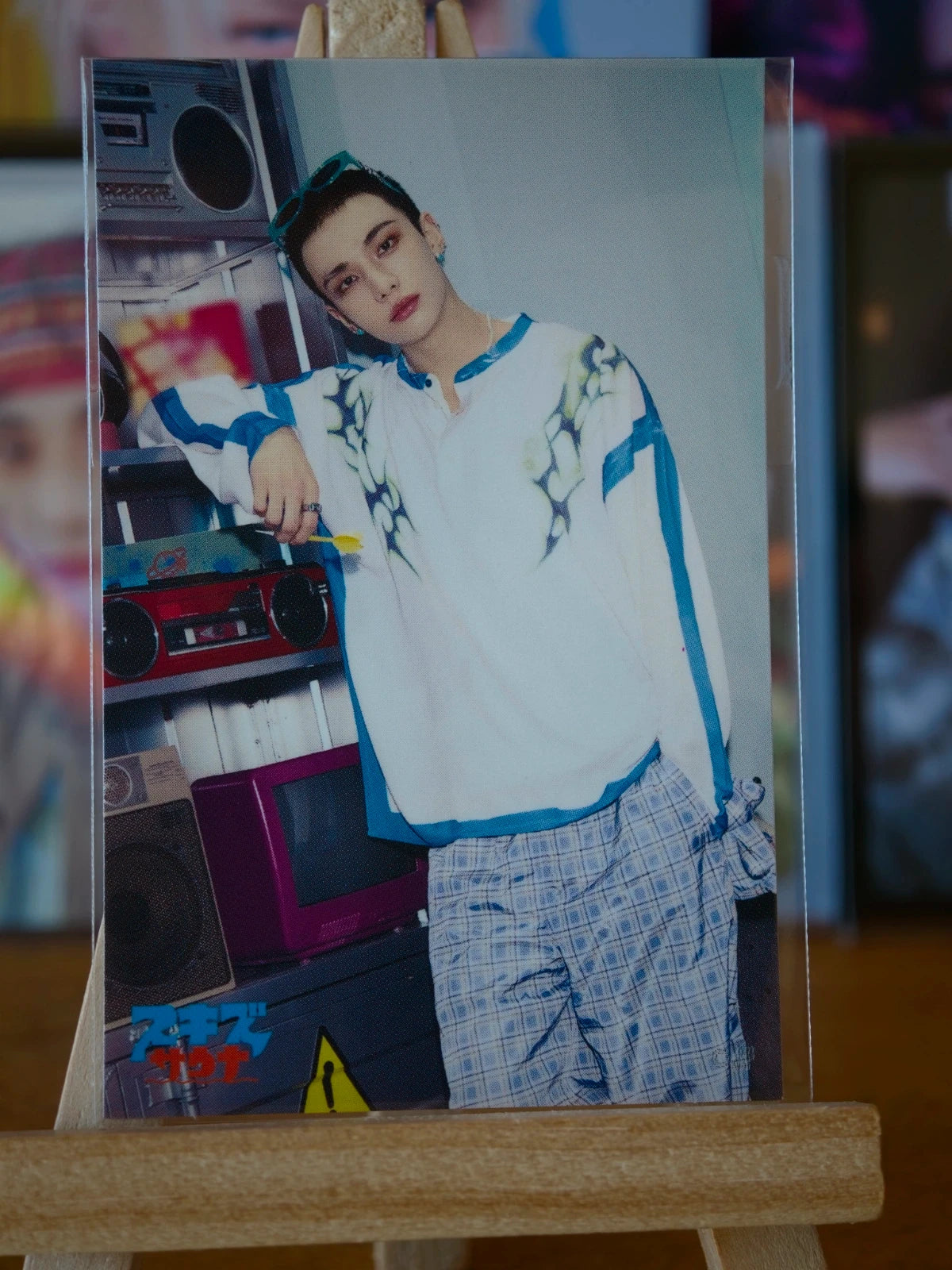 Stray Kids Hyunjin JYP JAPAN POPUP STORE 2025 Photo Sticker (Online Lucky Chance F) — printed photo design