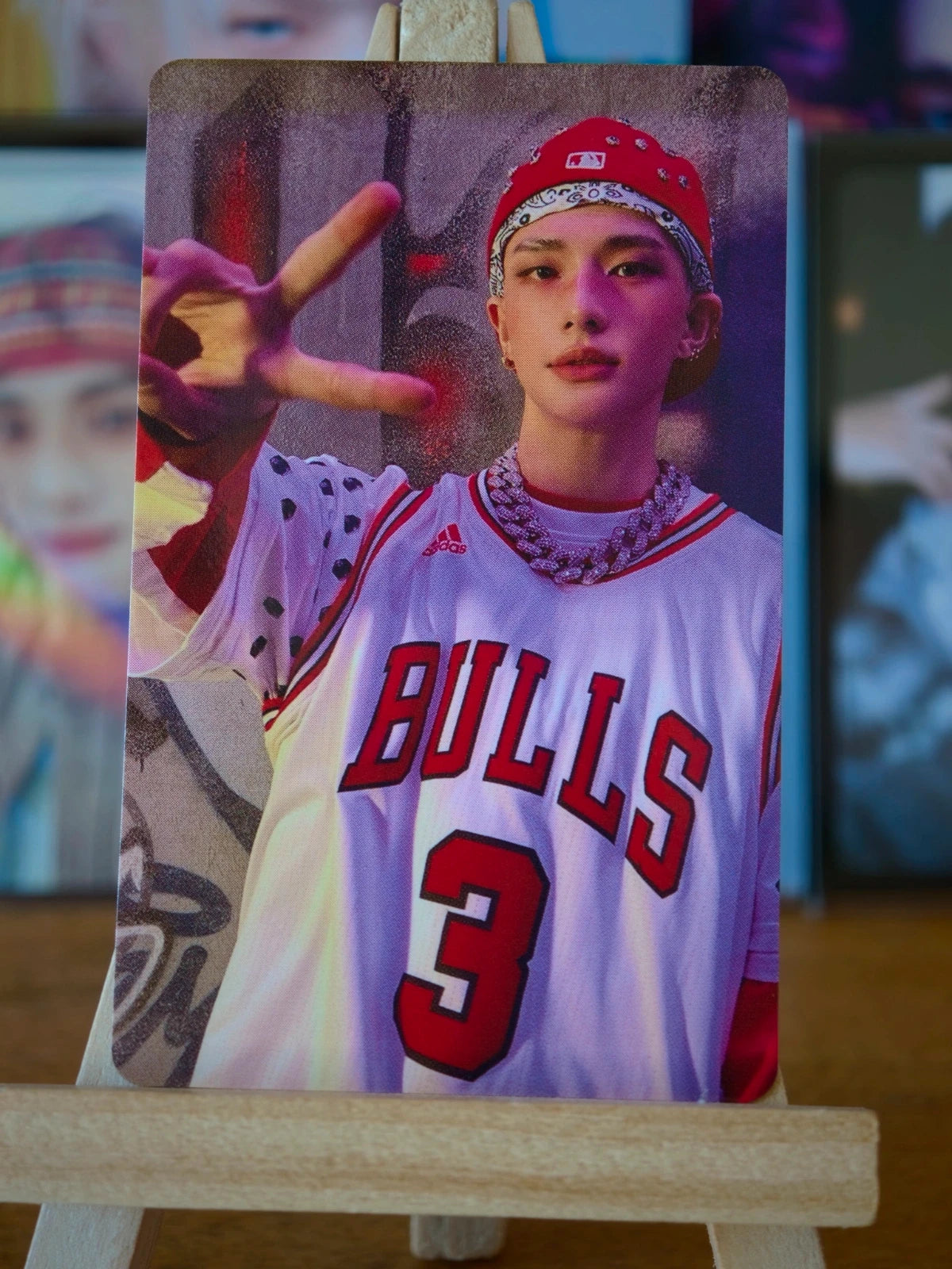 Stray Kids Hyunjin KARMA Photocard (HMV Lucky Draw B) — front