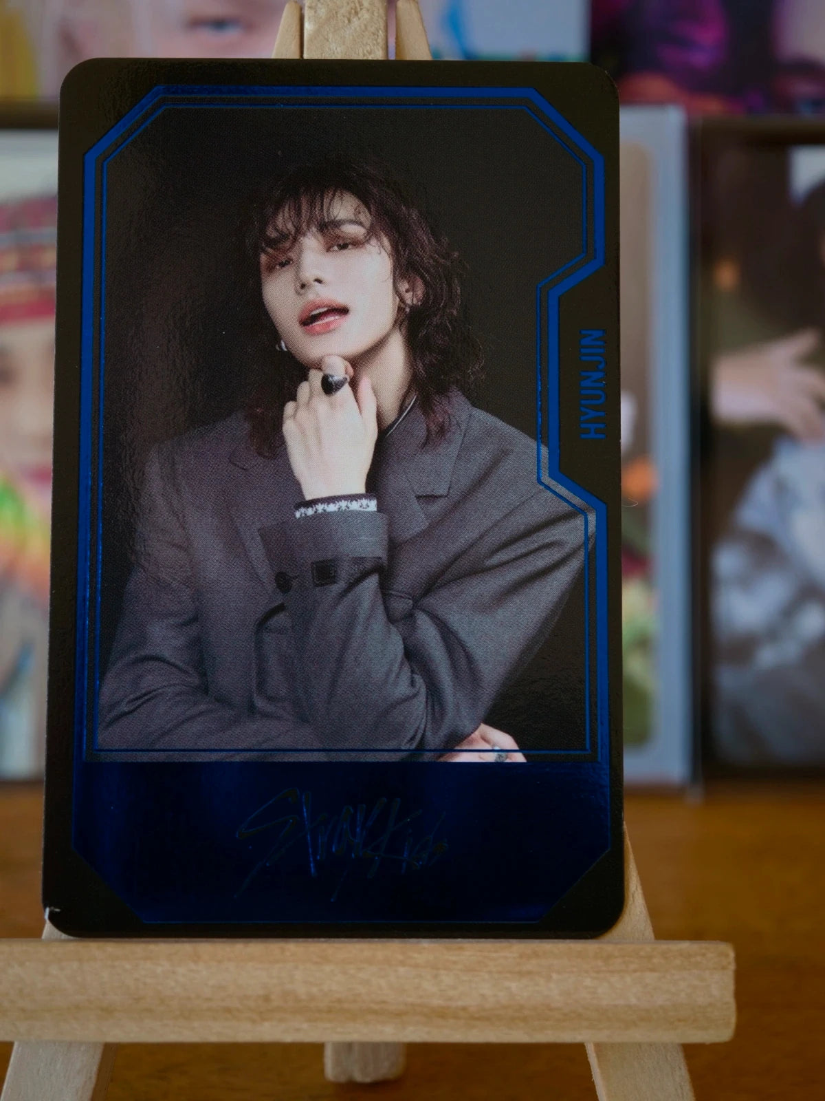 Stray Kids Hyunjin HOP Trading Card (HIPTAPE Trading Card) — front