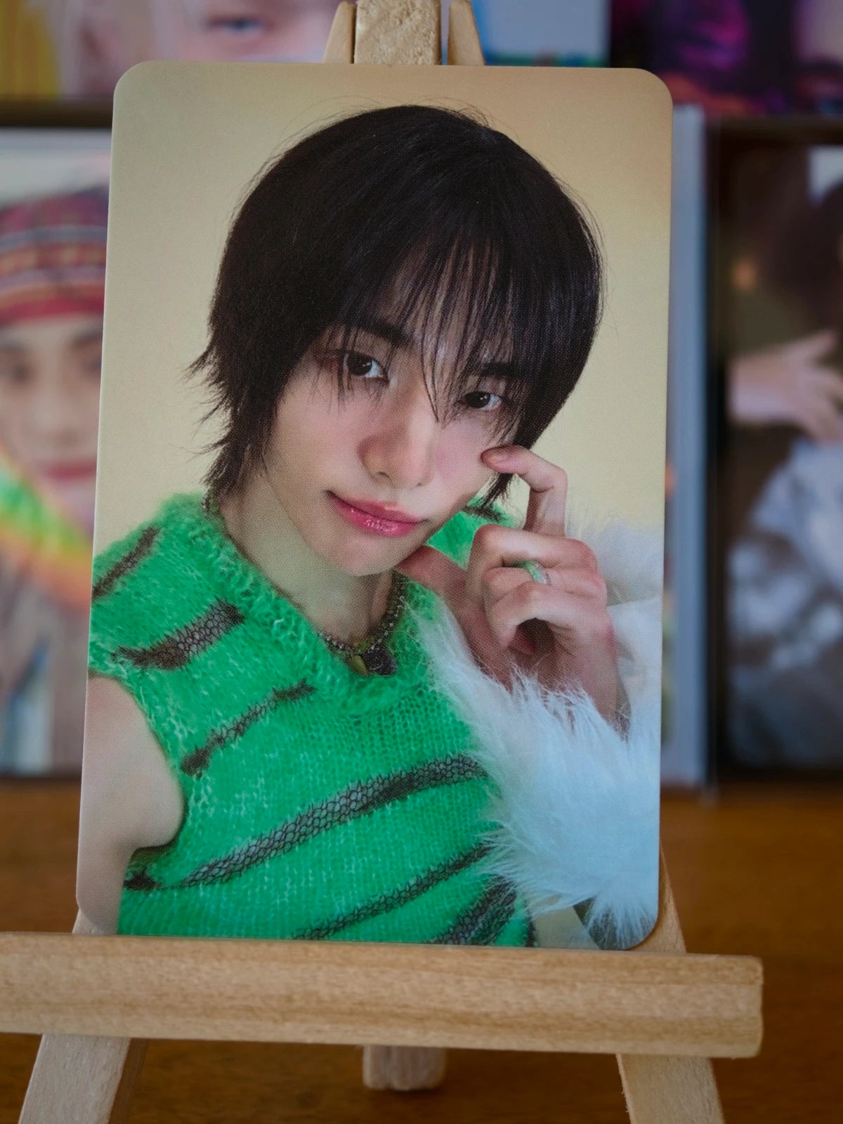 Stray Kids Hyunjin ATE Photocard (Boom Double-sided) — portrait side