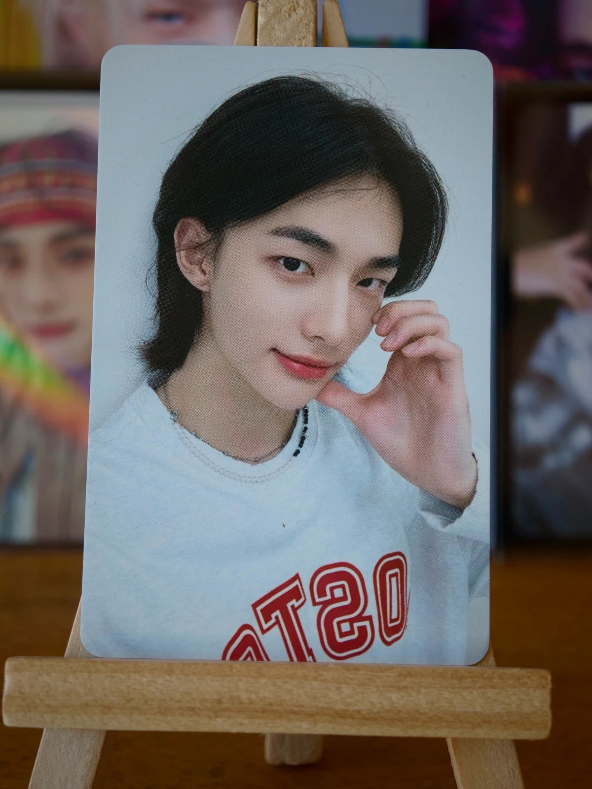 Stray Kids Hyunjin ROCK-STAR Photocard (Withmuu POB) — front