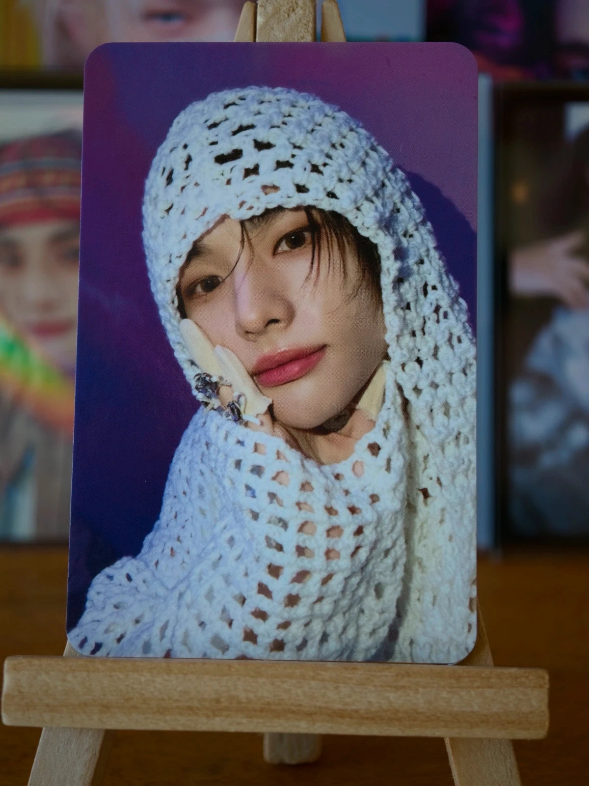 Stray Kids Hyunjin ROCK-STAR Photocard (Postcard Ver.) — front
