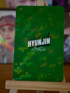 Stray Kids Hyunjin Christmas EveL Photocard (Glitter) — reverse