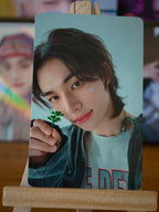 Stray Kids Hyunjin Social Path / Super Bowl Photocard (Regular Double-sided) — first portrait side