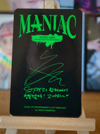 Stray Kids Hyunjin MANIAC in Seoul Photocard (Random Photocard) — reverse