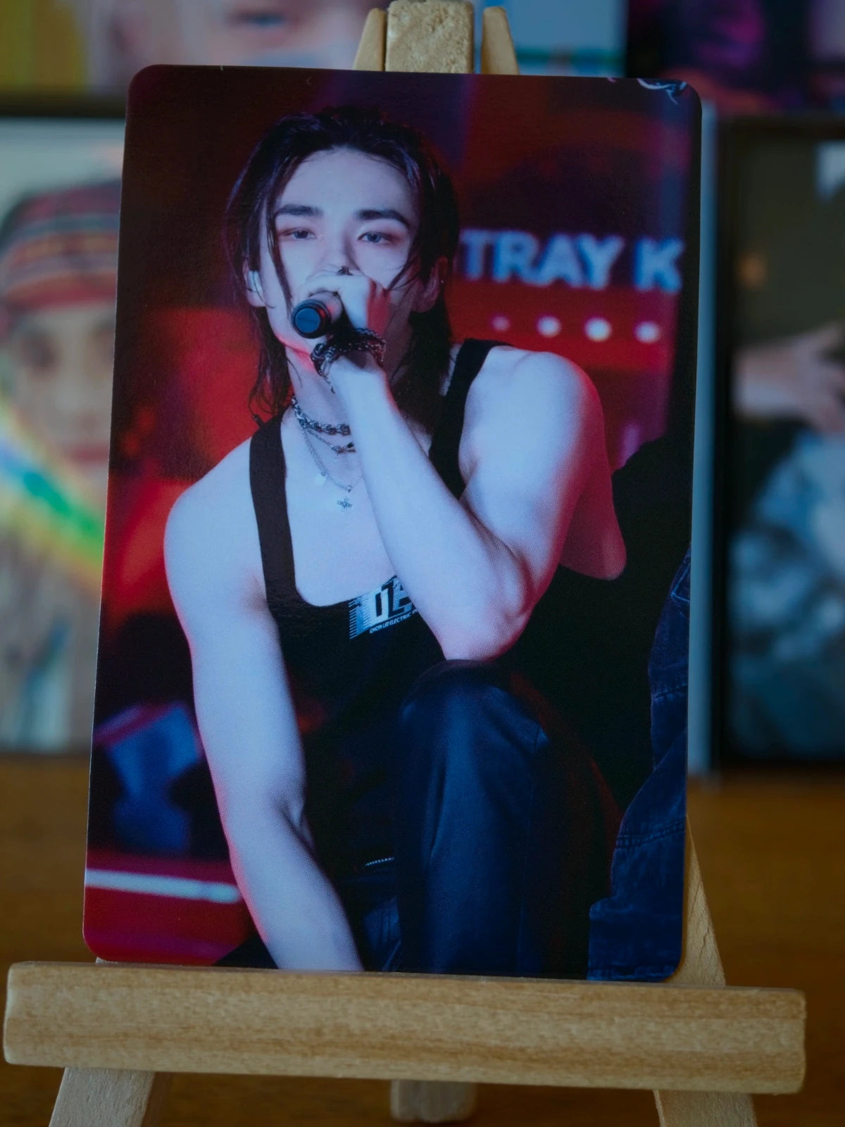 Stray Kids Hyunjin SKZ TOY WORLD Photocard (Blu-ray Tower Records POB) — front