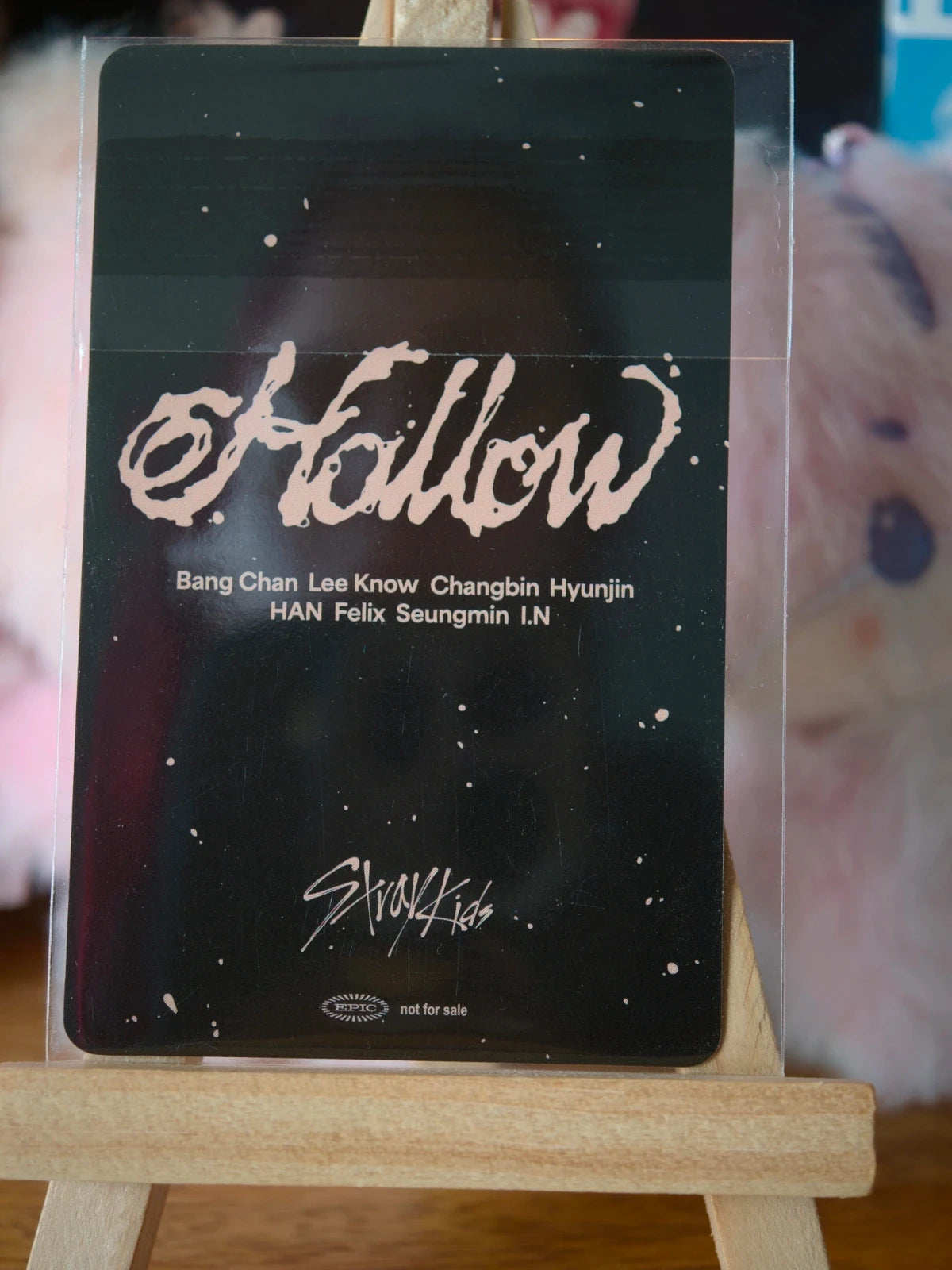 Stray Kids Lee Know & Han Hollow Unit Photocard (Fanclub POB) — reverse