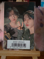 Stray Kids Lee Know & Han GIANT Unit Photocard (Fanclub POB) — front