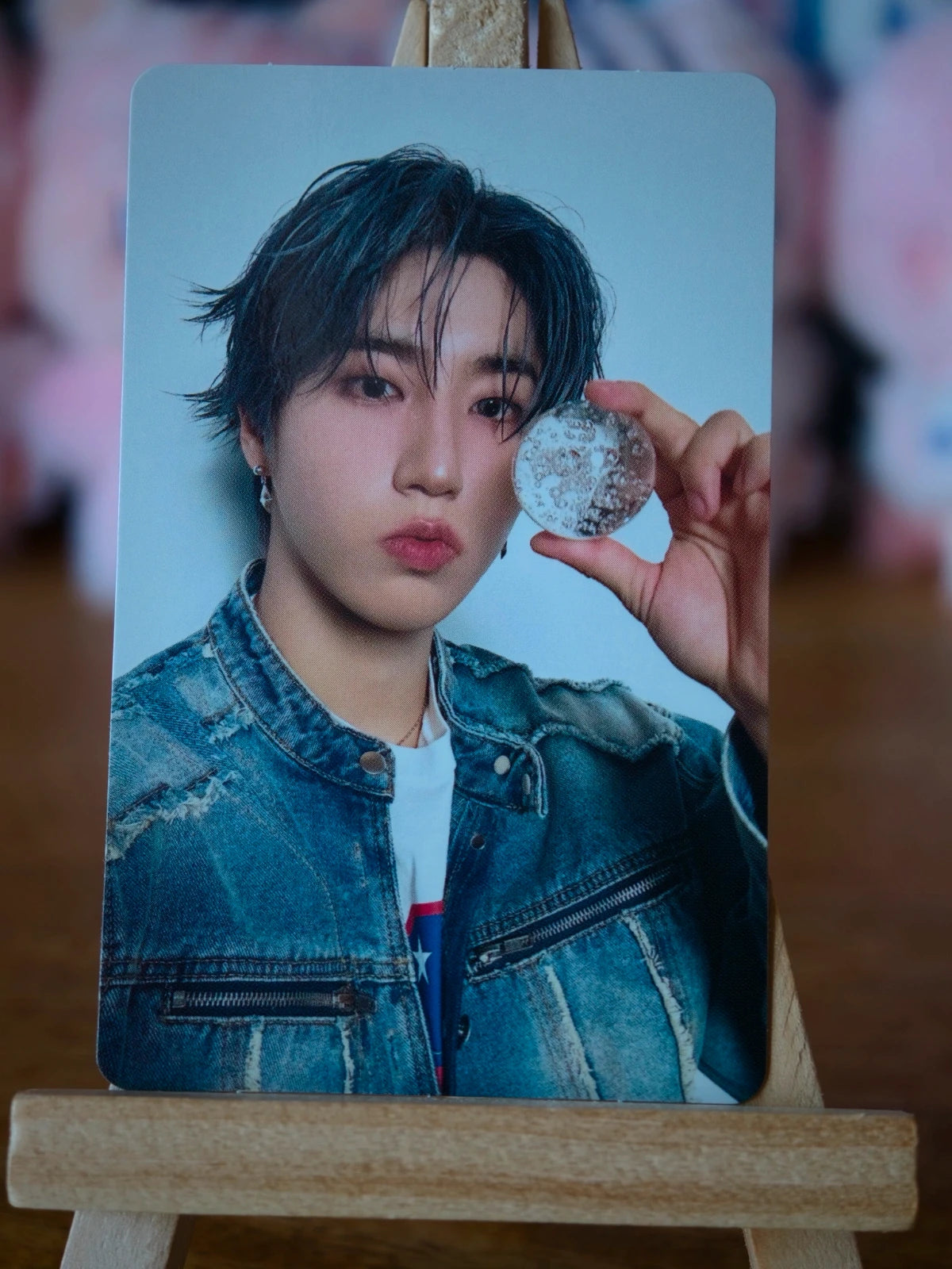 Stray Kids Han Hollow Photocard (Limited A, Selfie Design) — front