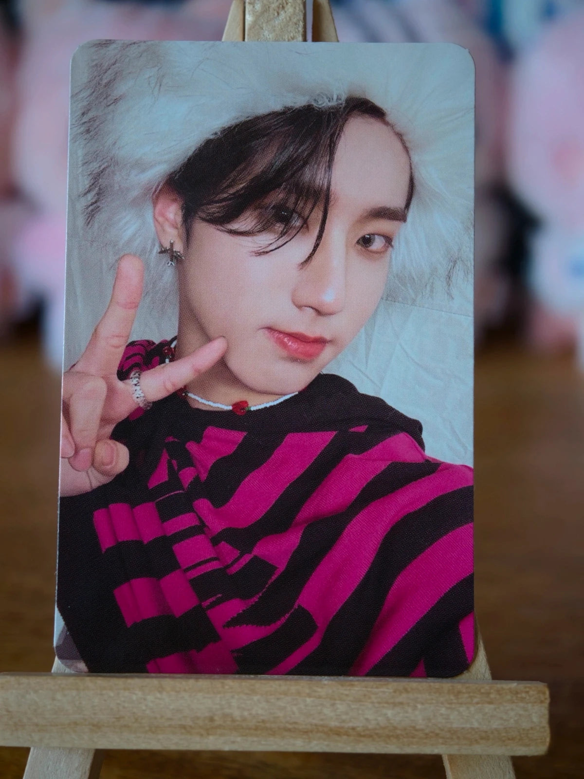 Stray Kids Han ODDINARY Photocard (Mask Off Design) — front