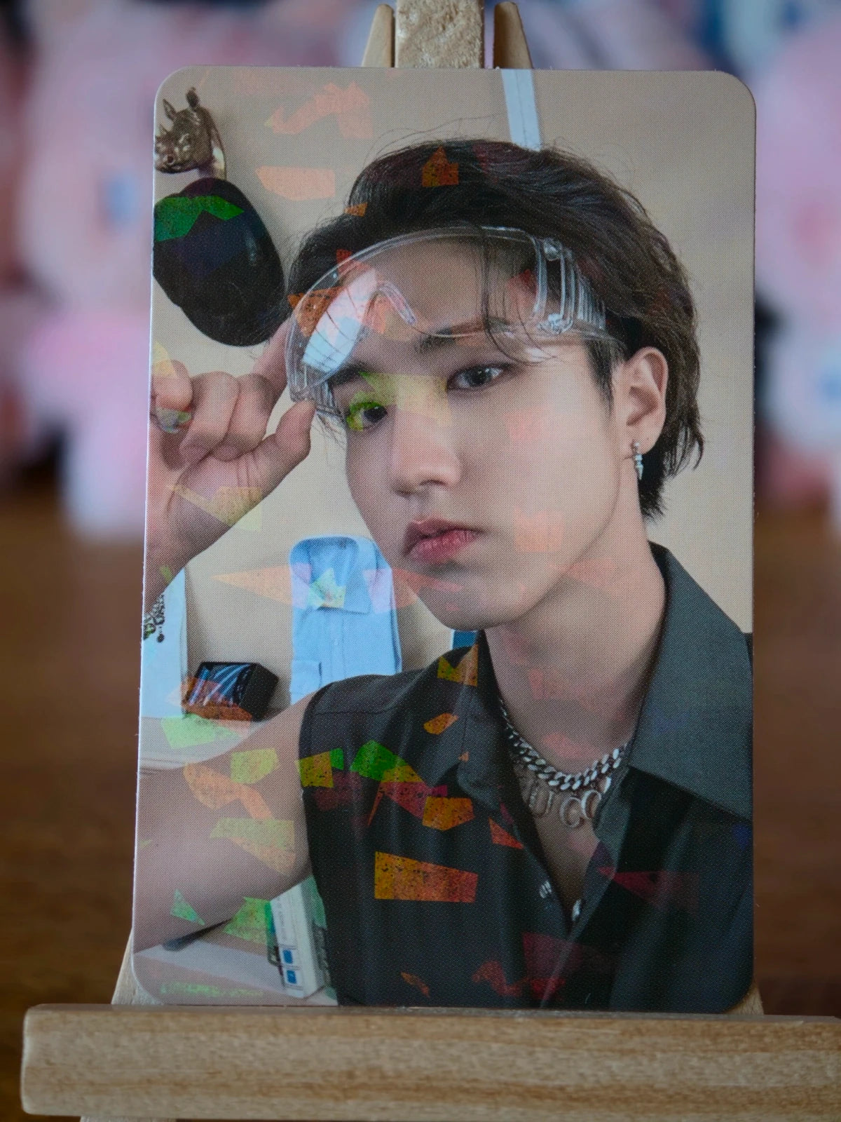 Stray Kids Han MAXIDENT Photocard (Soundwave Glitter POB) — front