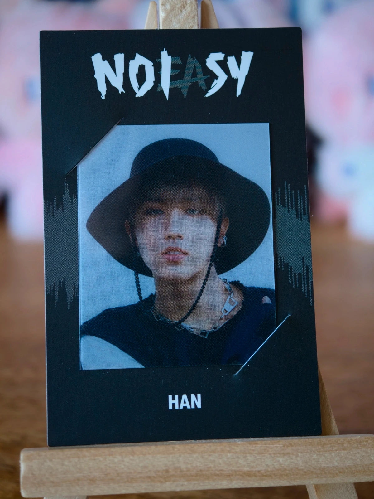 Stray Kids Han NOEASY Photocard (Frame POB) — front