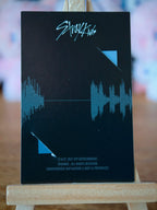 Stray Kids Han NOEASY Photocard (Frame POB) — reverse