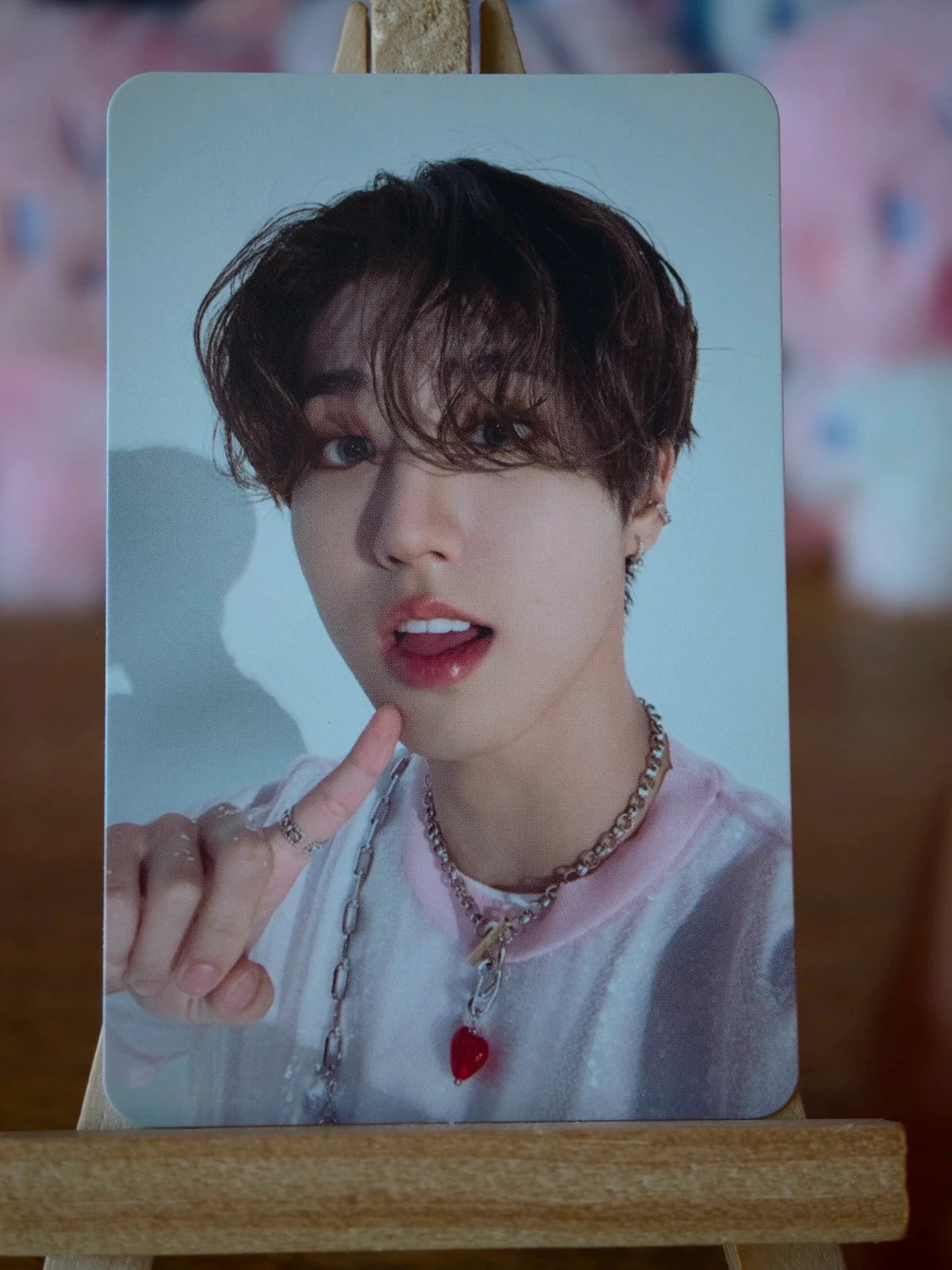 Stray Kids Han MAXIDENT Photocard (CASE Ver.) — front