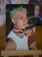 Stray Kids Bang Chan THIS & THAT Photocard (& Ver. POB), front of photocard