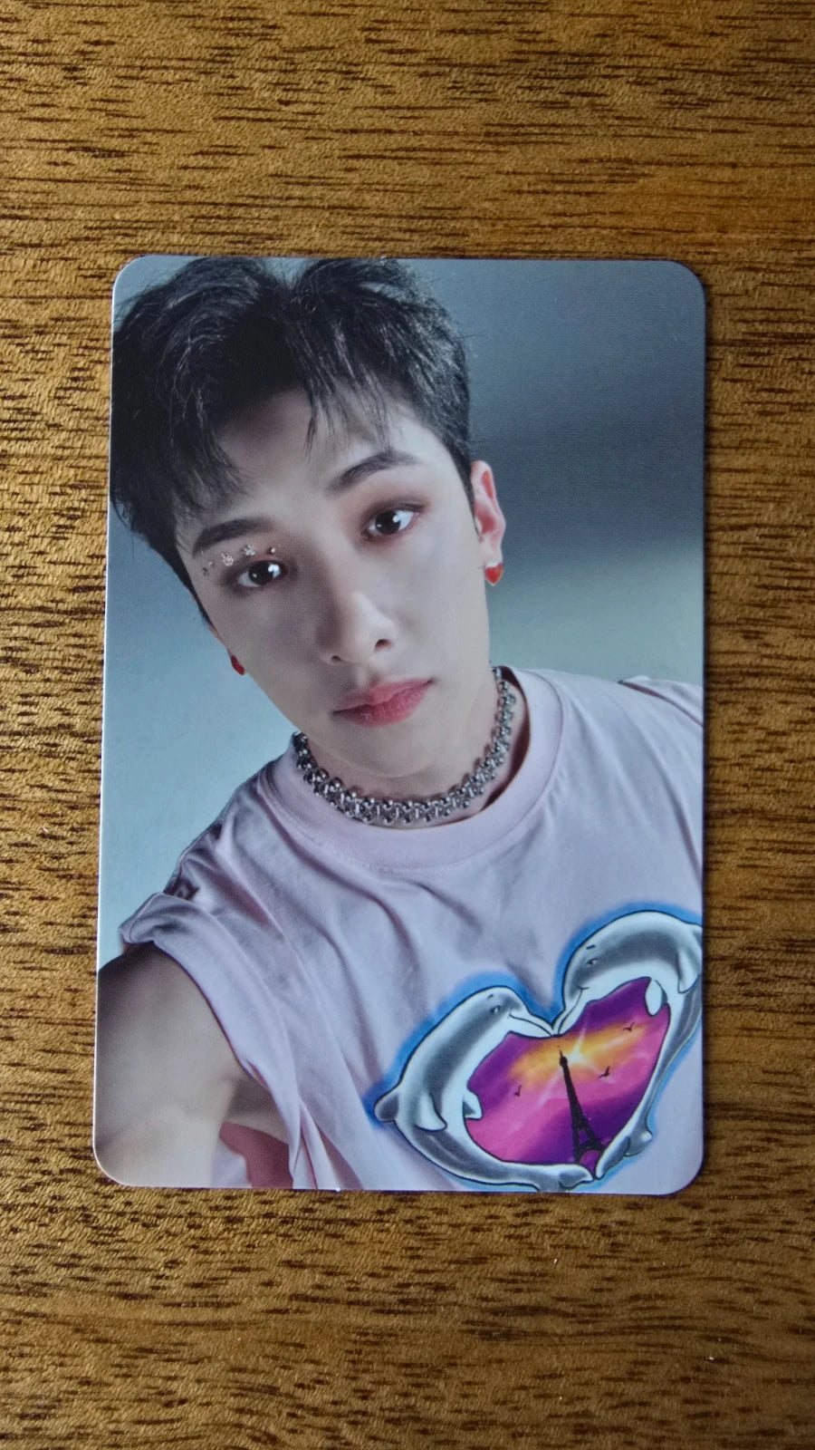 Stray Kids Bang Chan MAXIDENT Photocard (CASE Ver.) — front