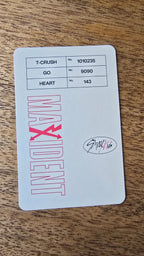Stray Kids Bang Chan MAXIDENT Photocard (CASE Ver.) — reverse
