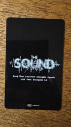 Stray Kids Felix THE SOUND Photocard (CD Shop Lucky Draw) — reverse