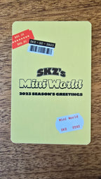 Stray Kids Changbin SKZ’s Mini World Photocard (Photocard) — reverse design