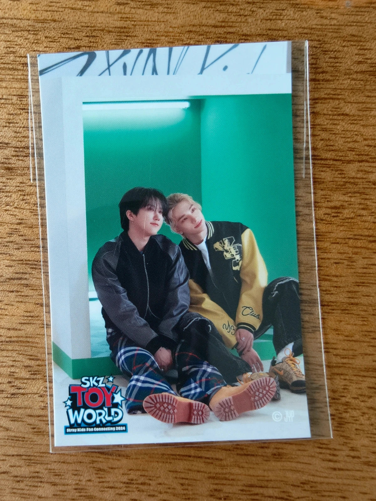 Stray Kids Changbin & Hyunjin SKZ TOY WORLD Photo Sticker (Online Lottery Unit) — printed photo design